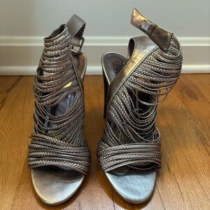 Vince Camuto Adita Caged Strappy Heeled Sandals 7.5